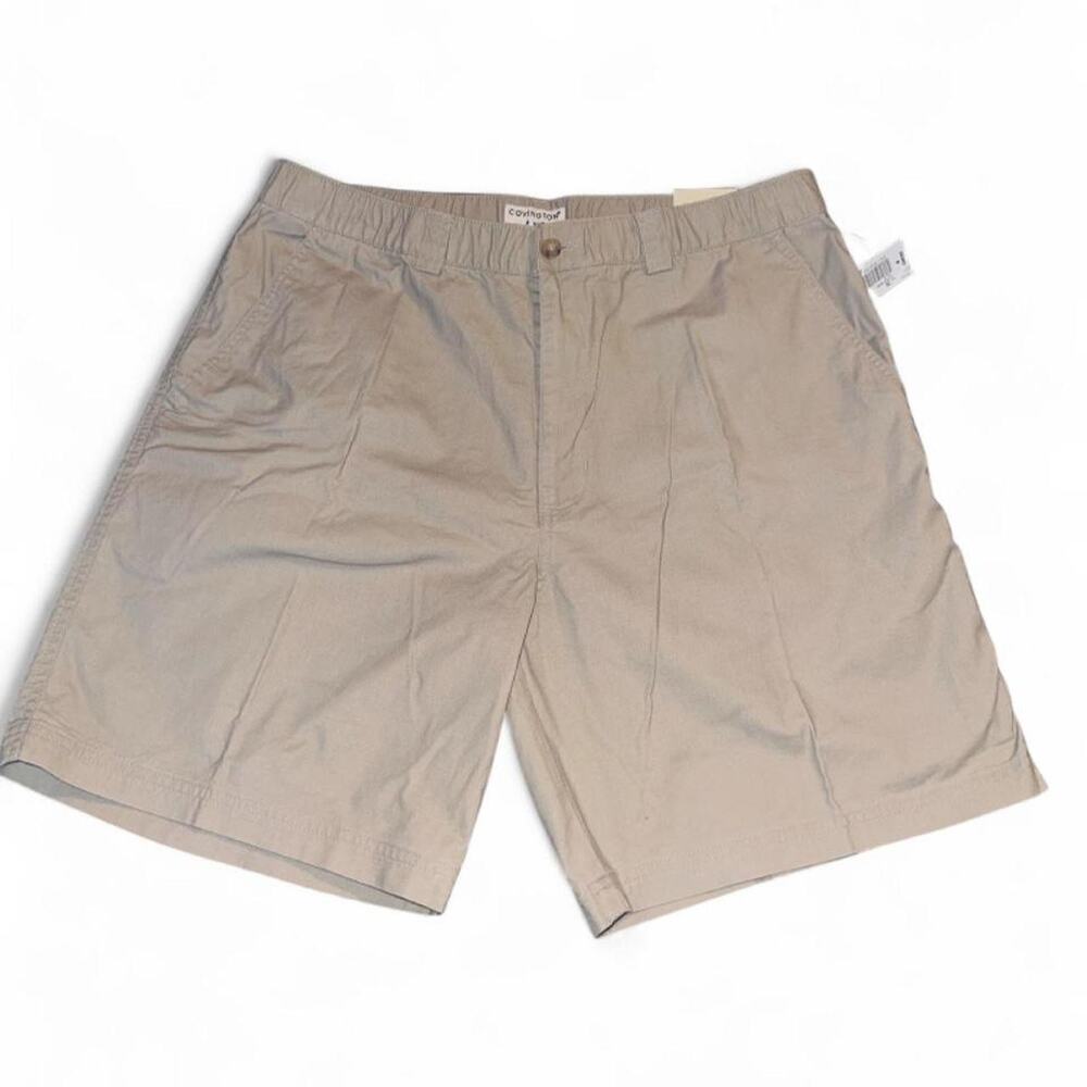 Nwt mens covington tan shorts size 36